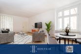 Bezugsfreie Altbau-Wohnung im Samariter-Kiez mit Sonnenbalkon - Wohnzimmer Visualisiert