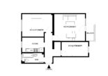 Frisch sanierte 3-Raum-Wohnung mit nagelneuer Einbauküche - Sofort Bezugsfrei - unverbindlicher Grundriss