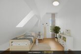 Tradition trifft Moderne! Traumhafte Dachgeschoss-Maisonette im Komponistenviertel mit Altbau-Charme - Kinderzimmer, visualisiert
